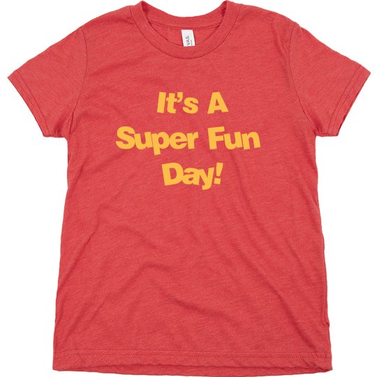 Youth Super Fun Triblend Youth Super Fun Triblend