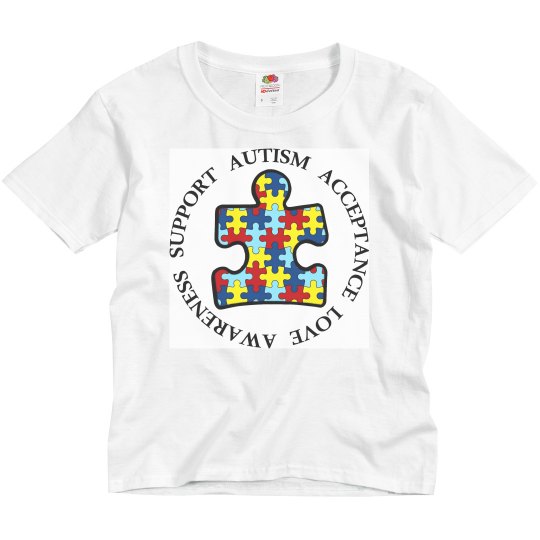 Youth TEAM JENNY Autism Shirt 