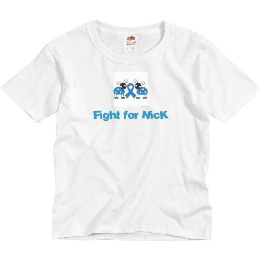 Youth Tee Shirt - Fight for Nick