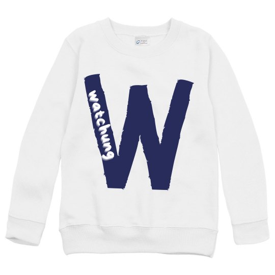 Youth white W watchung