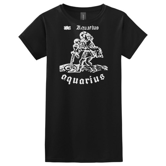 Zodiac Aquarius Art Personalized