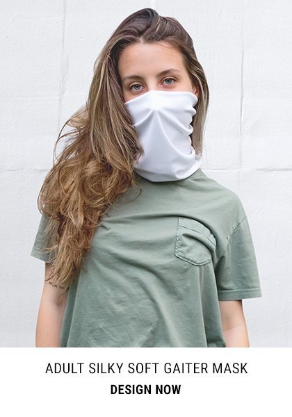 Adult Silky Soft Gaiter Mask 