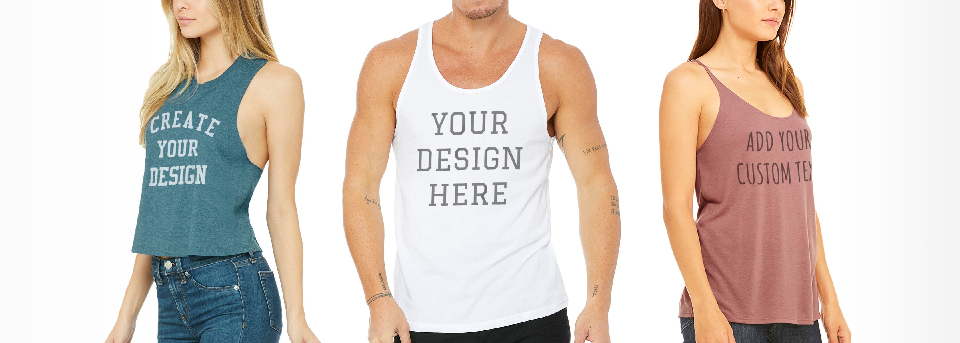 Custom Tank | Design Your Own Tank | Customized Girl