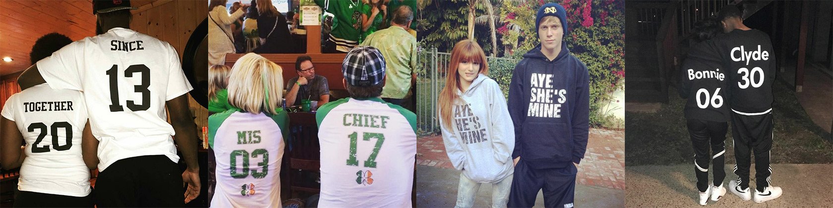 Custom Matching Couple Shirts