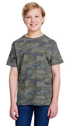 Youth Vintage Camo Fine Jersey Tee 