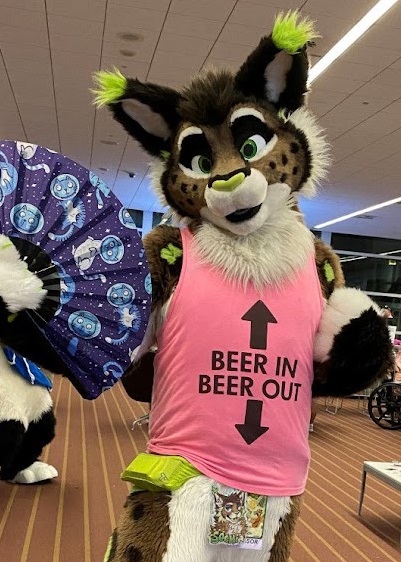 My fursuiting shirts and accessories