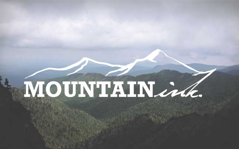 mountain ink.  