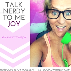 Talk Nerdy to me Joy