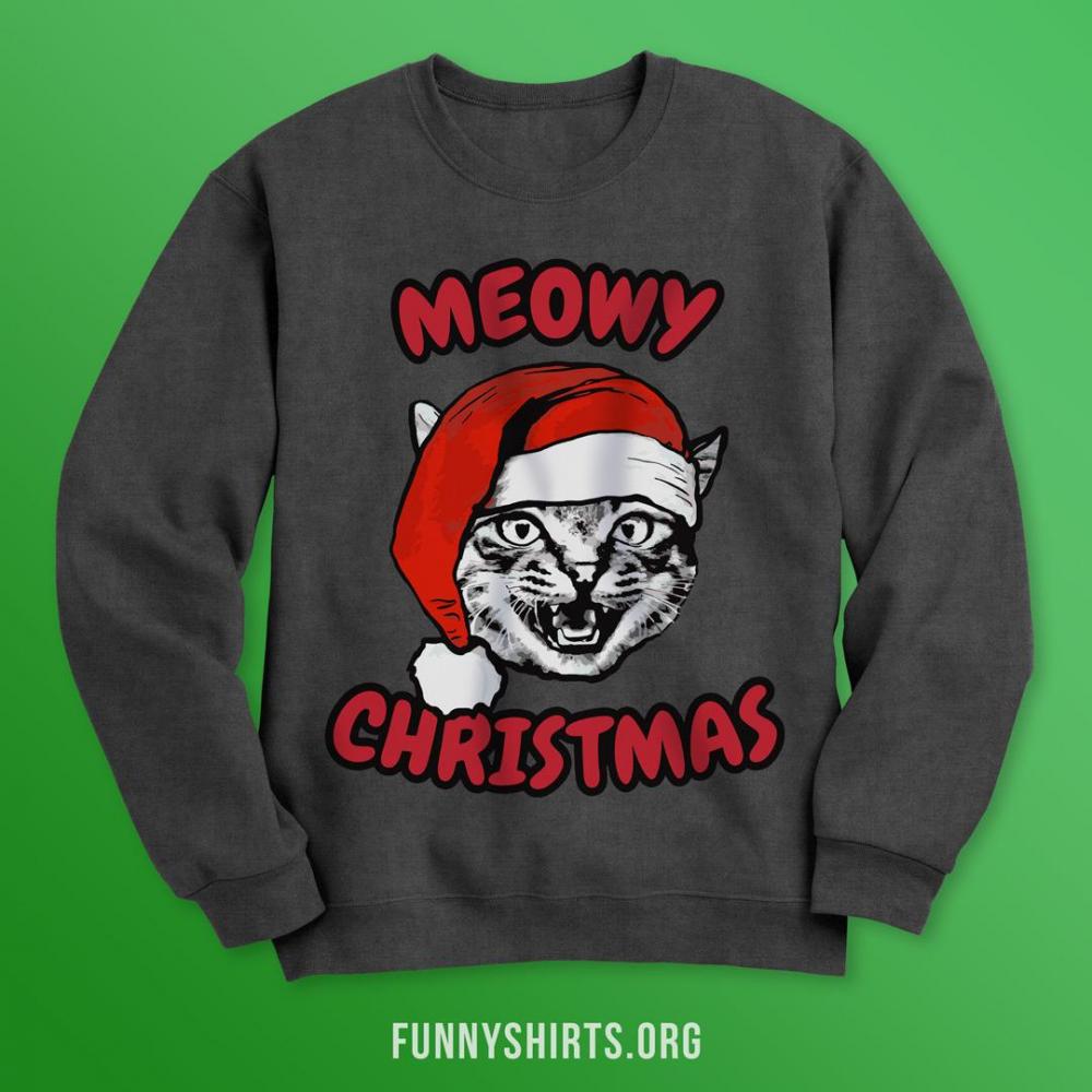 Meowy Christmas Cat
