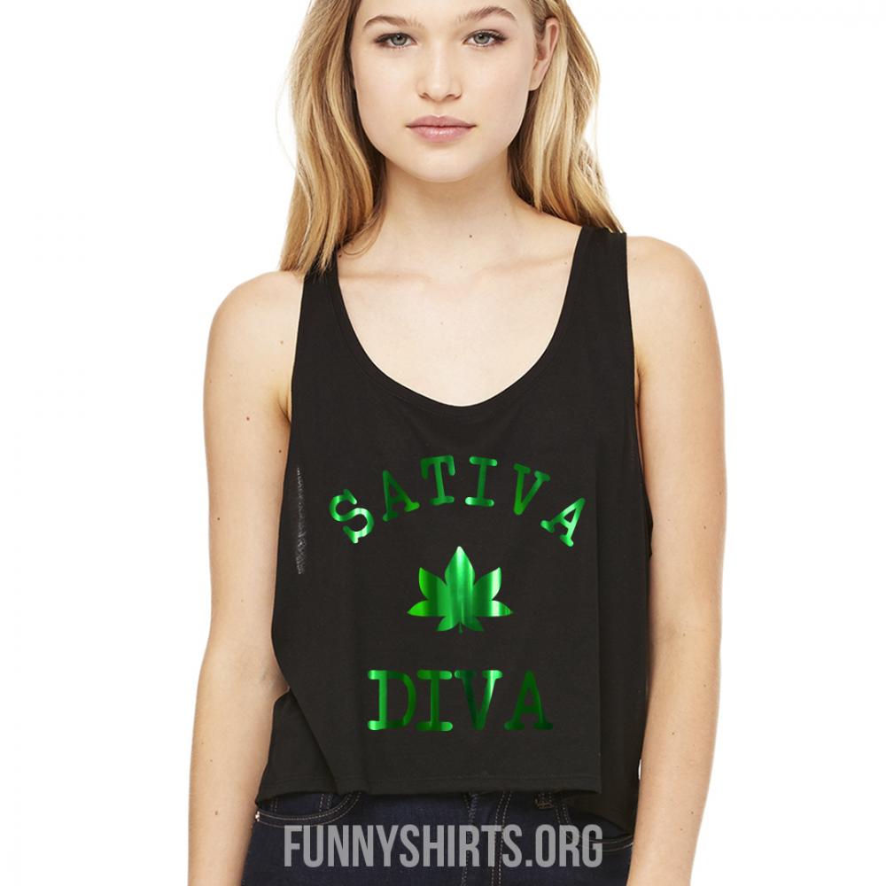 Trendy Metallic Sativa Diva