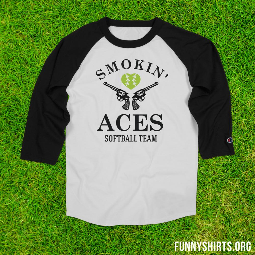 Softball Team Name Smokin' Aces