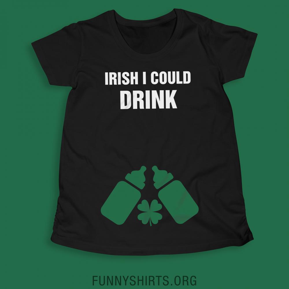 Green Shamrock Baby Bottles
