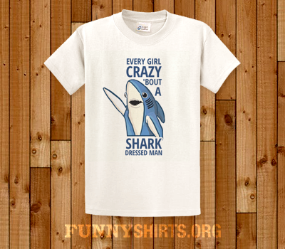 Shark Dressed Man