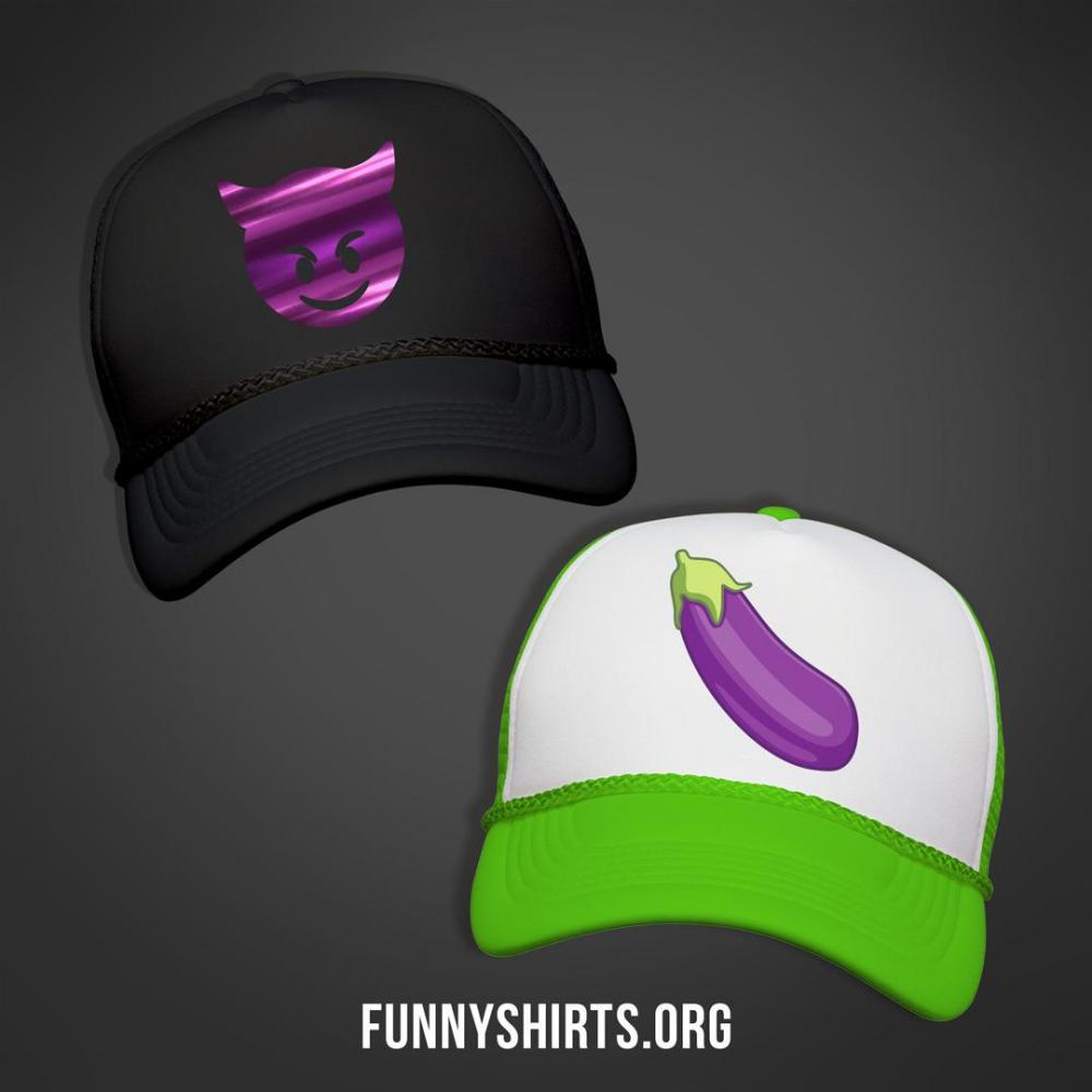 Eggplant Emoji Wink Wink