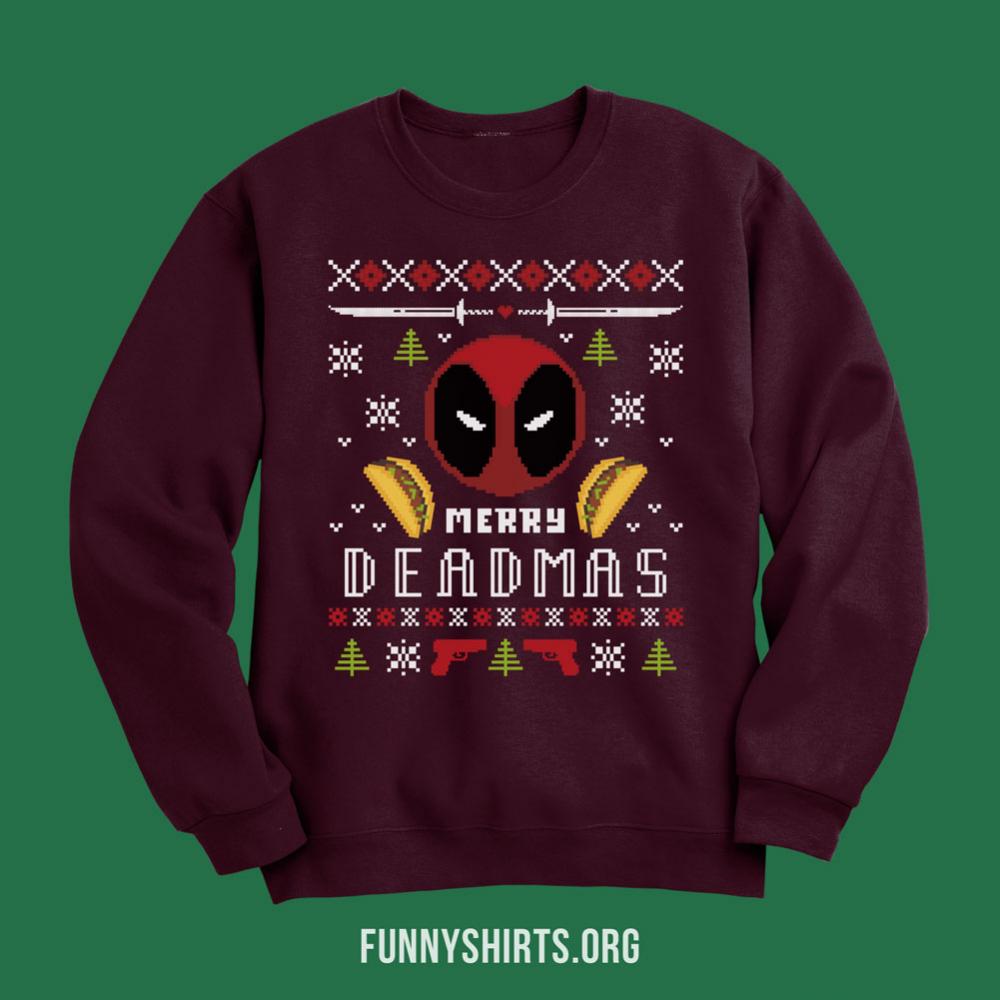 Winter Wonder Deadpool Sweater