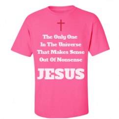 Unisex Ultra Cotton Safety Neon Crewneck Tee