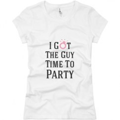 Ladies Slim Fit Basic Promo Jersey Tee