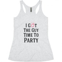 Ladies Slim Fit Super Soft Racerback Triblend Tank