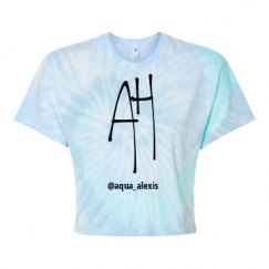 Women's Tie Dye Crop Top Tee