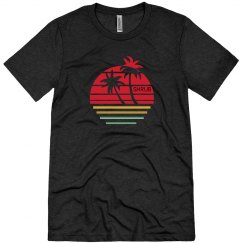 Coconut Tree Sunset Rasta