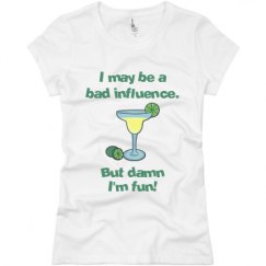 Ladies Slim Fit Basic Promo Jersey Tee