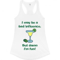 Ladies Slim Fit Racerback Tank Top