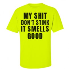 Unisex Ultra Cotton Safety Neon Crewneck Tee