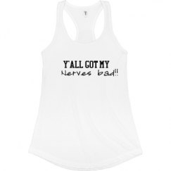 Ladies Slim Fit Racerback Tank Top