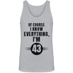 Unisex Jersey Tank Top