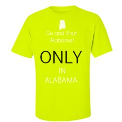 Unisex Ultra Cotton Safety Neon Crewneck Tee