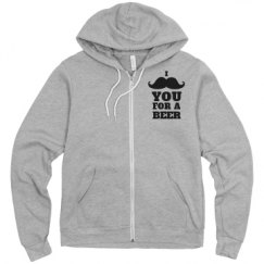 Unisex Fleece Full Zip Midweight Hoodie