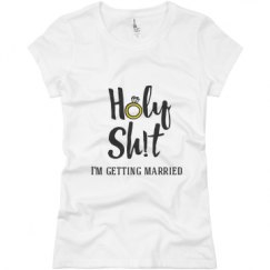 Ladies Slim Fit Basic Promo Jersey Tee