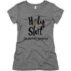 Ladies Slim Fit Super Soft Triblend Tee
