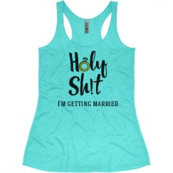 Ladies Slim Fit Super Soft Racerback Triblend Tank