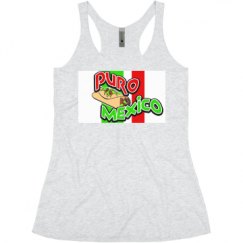 Ladies Slim Fit Super Soft Racerback Triblend Tank