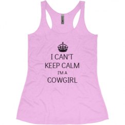 Ladies Slim Fit Super Soft Racerback Triblend Tank