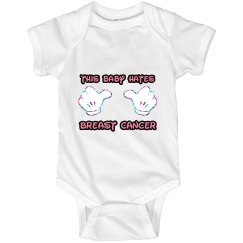 baby hates breast cancer