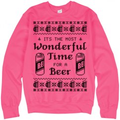 Unisex Neon Crewneck Sweatshirt