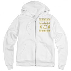 Unisex Fleece Full Zip Midweight Hoodie