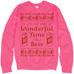 Unisex Neon Crewneck Sweatshirt