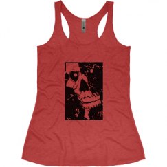 Ladies Slim Fit Super Soft Racerback Triblend Tank