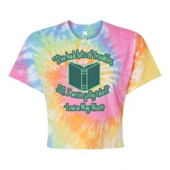 Women's Tie Dye Crop Top Tee