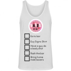 Unisex Jersey Tank Top