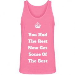 Unisex Jersey Neon Tank Top