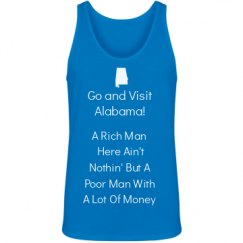 Unisex Jersey Neon Tank Top