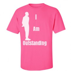 Unisex Ultra Cotton Safety Neon Crewneck Tee