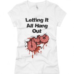 Ladies Slim Fit Basic Promo Jersey Tee