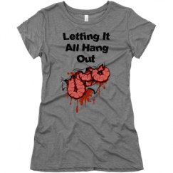 Ladies Slim Fit Super Soft Triblend Tee