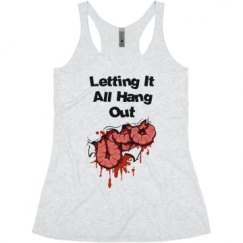 Ladies Slim Fit Super Soft Racerback Triblend Tank