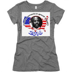 Ladies Slim Fit Super Soft Triblend Tee